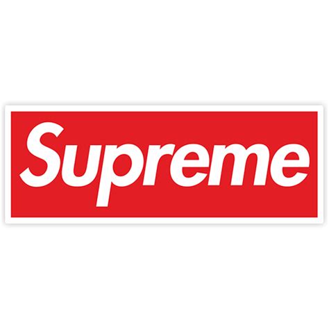 autocollant supreme